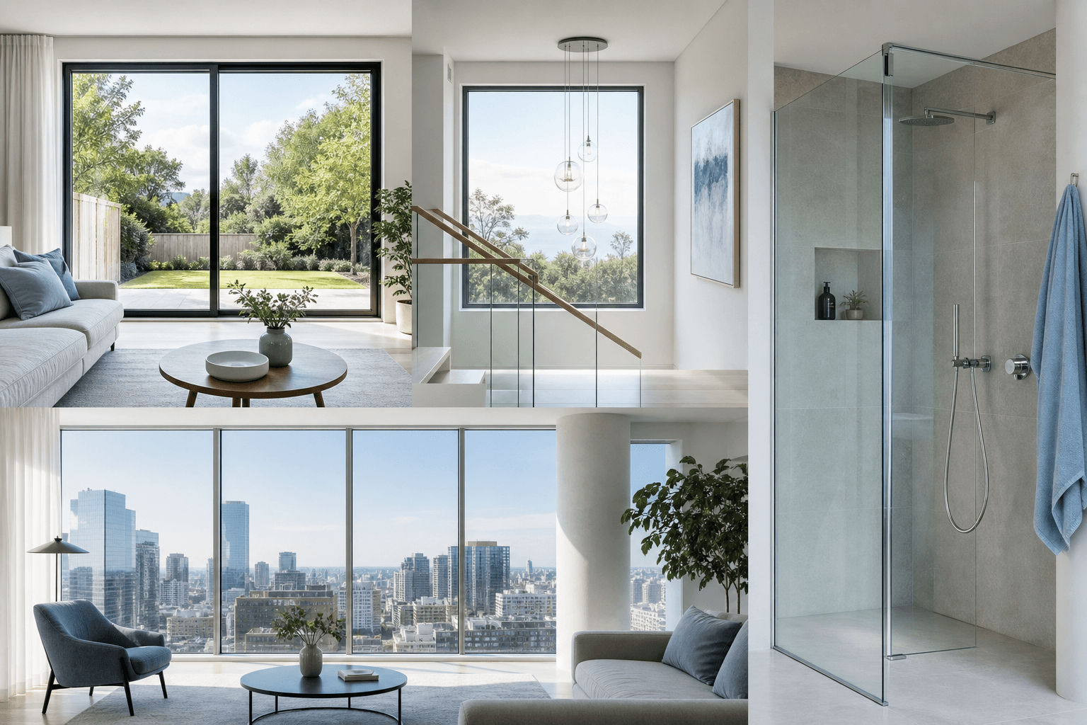 Four window types to choose from